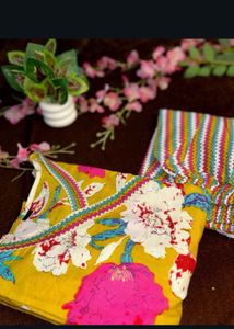Angrakha Style Kurta With Pants