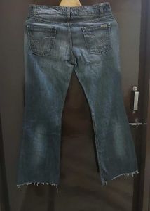 Bootleg Wide-leg Jean