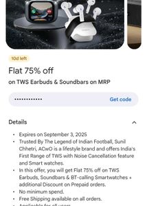 TWS Earbuds & Smartwatch