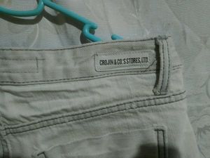 Frayed Hem Denim Shorts