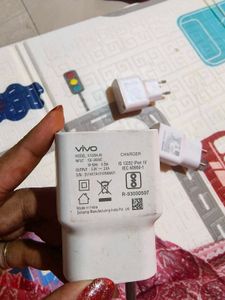 4 Chargers Adapters  With 3 Cable