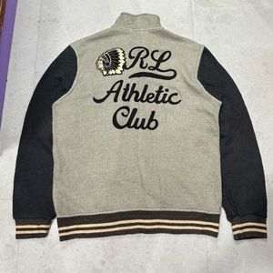 Ralph Lauren Rare Varsity Jacket Sweater