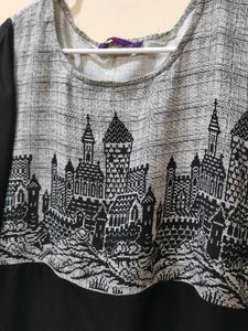 Black Kurta In Size M