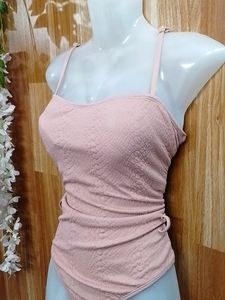 Pink Snakeskin Body Suit