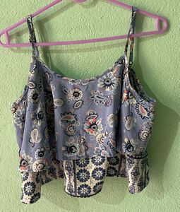 Floral Crop Top