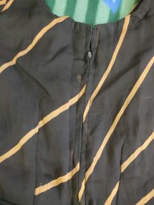 Black And Golden Gown