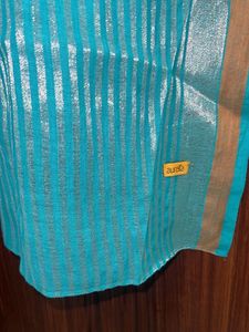 Aurelia Striped Blue Dupatta