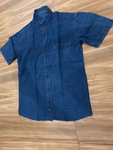 Cantabil  Men Denim Shirt