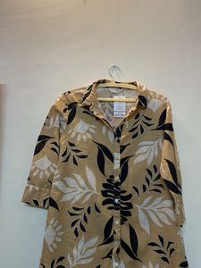 Printed Cotton Shirt For Ladies