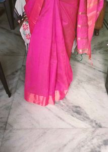 Pink saree