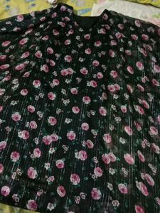 Floral Print Kaftan Set