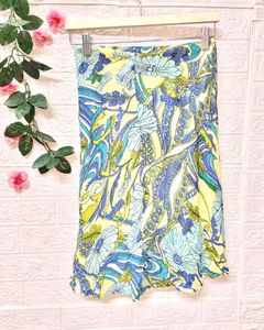 Floral Print Skirt