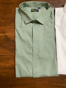 Plain Cotton Shirts Combo - Pack Of 3