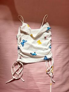 Butterfly Print Cami Top