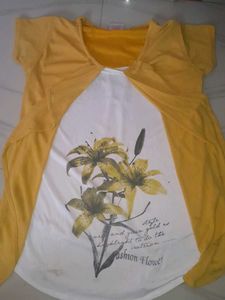 Yellow Floral T-Shirt
