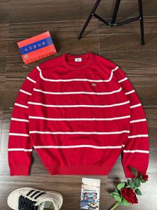 Lacoste Striped Sweater