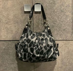 Coach Hobo with multiple compartments and zippers