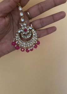 bridal necklace set .