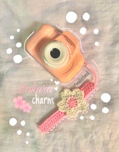 Cute Crochet Sakura Charm 🌸