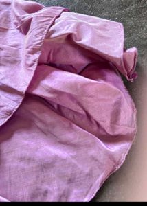 Girls' Festive Pink Dress &amp; Pants