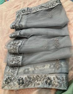 😍Bridal Lehnga Set + Free Saari Gif