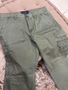 Olive Green Cargo Pants