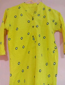 Bandhani Straight Kurti