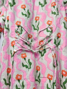 Floral Print Short Kurta