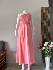 One Shoulder Premium Gown