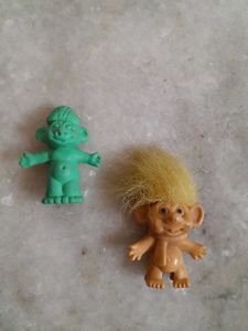 Vintage Troll Dolls (x2)