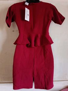 Girls Marron Dress