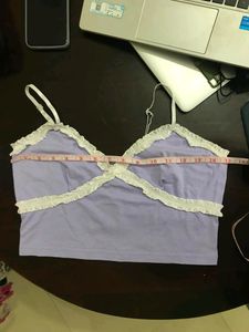 Purple Crop Top