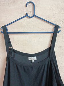 Oversized Fashion Tank Top Vest Black