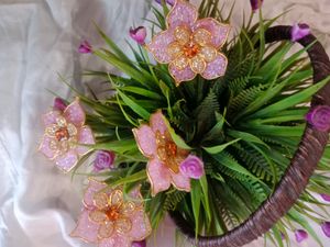 Floral Hair Clips