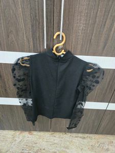 Polka Dot Sleeve Top