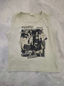 Graphic Print Tank Top