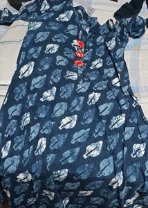 Leaf Print Kurta