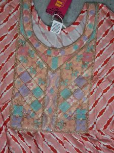 Elegant Embroidered Kurta