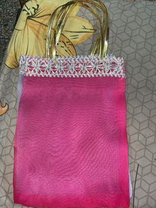 organza bags in 2 colours(pink&lavender)
