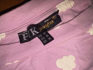 ☁️ Adorable Pink K by Jennyfer Lavender Cloud Crop