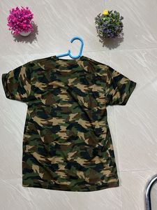 Camo Print Tee