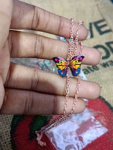Cute Butterfly Resin Art Simple Chains(Qty-6)
