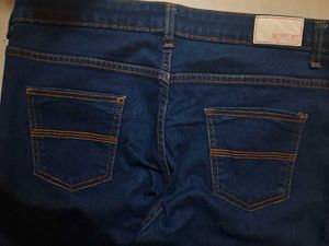 Dark Blue Denim Jeans