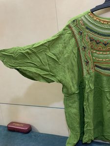 Olive Green Top