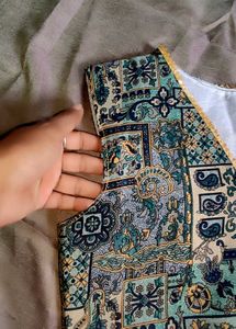 Handmade Dress With Work