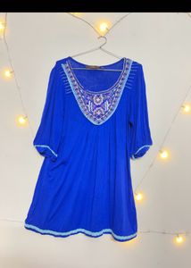 AND Royal Blue Top