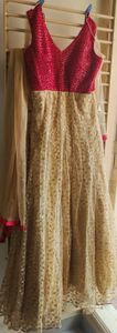 stitched gown used only twice L size