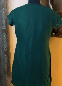 Elegant Green sequin y2k Kurta