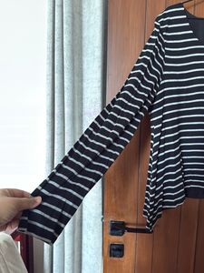 Striped Long Sleeve Top