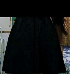 Black Skater Mini Dress